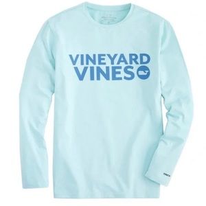 vineyard vines S Long-Sleeve Performance Space-Dyed T-Shirt moisture wicking